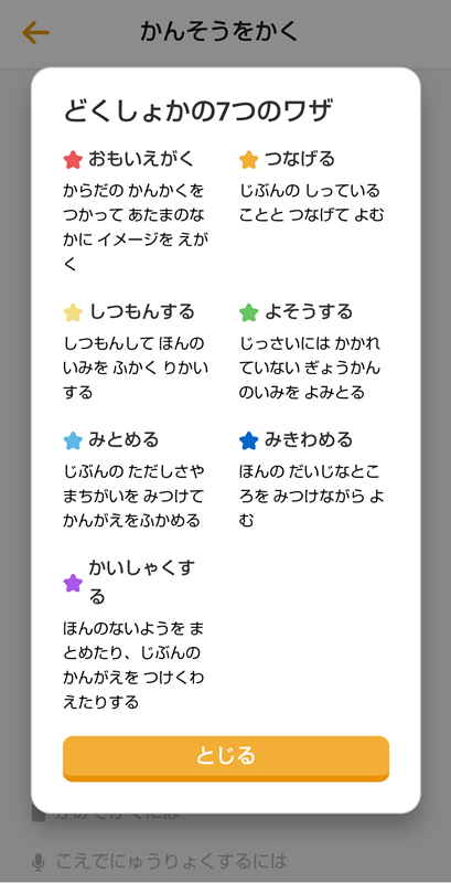 感想のヒント「読書家の７つの技」