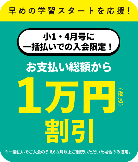1万円割引キャンペーンのバナー